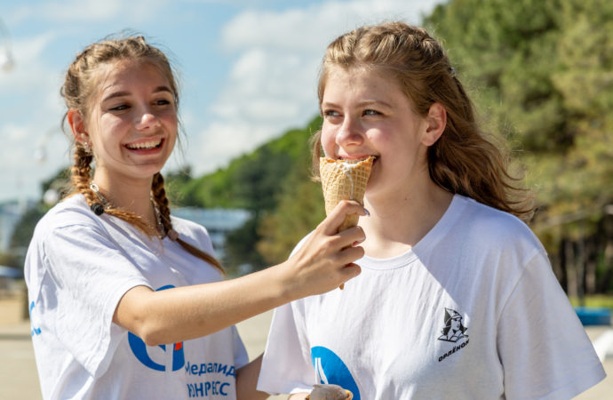 Дети России предпочитают шоколадное мороженое в рожке