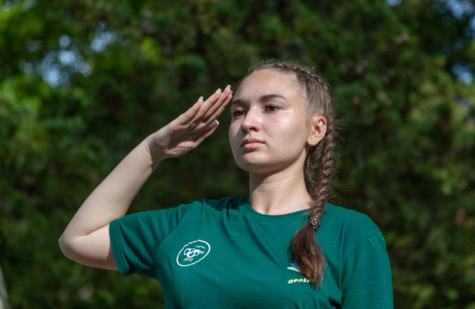 Юные правозащитники в «Орлёнке» принимают участие в Большой штабной игре и борются за право носить зелёный берет