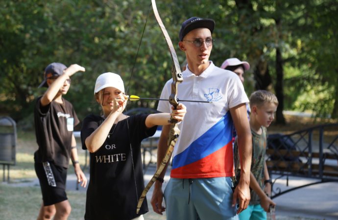 В «Орлёнке» состоялся первый Православный спортивный фестиваль