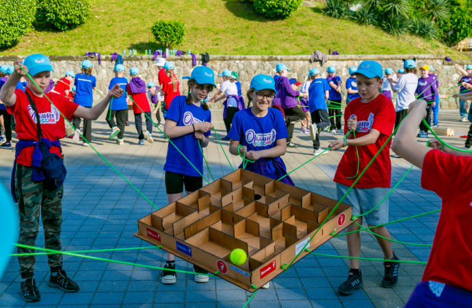 В «Орлёнке» стартовал уникальный детский проект «Дипломатия в движении: игровые тренинги на умение дружить»